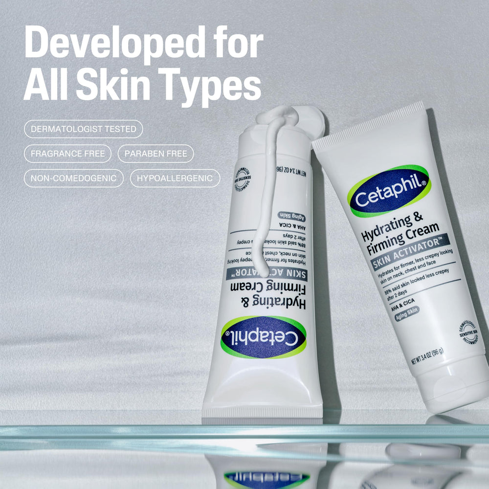 Cetaphil Skin Activator Pump dispense showing easy application