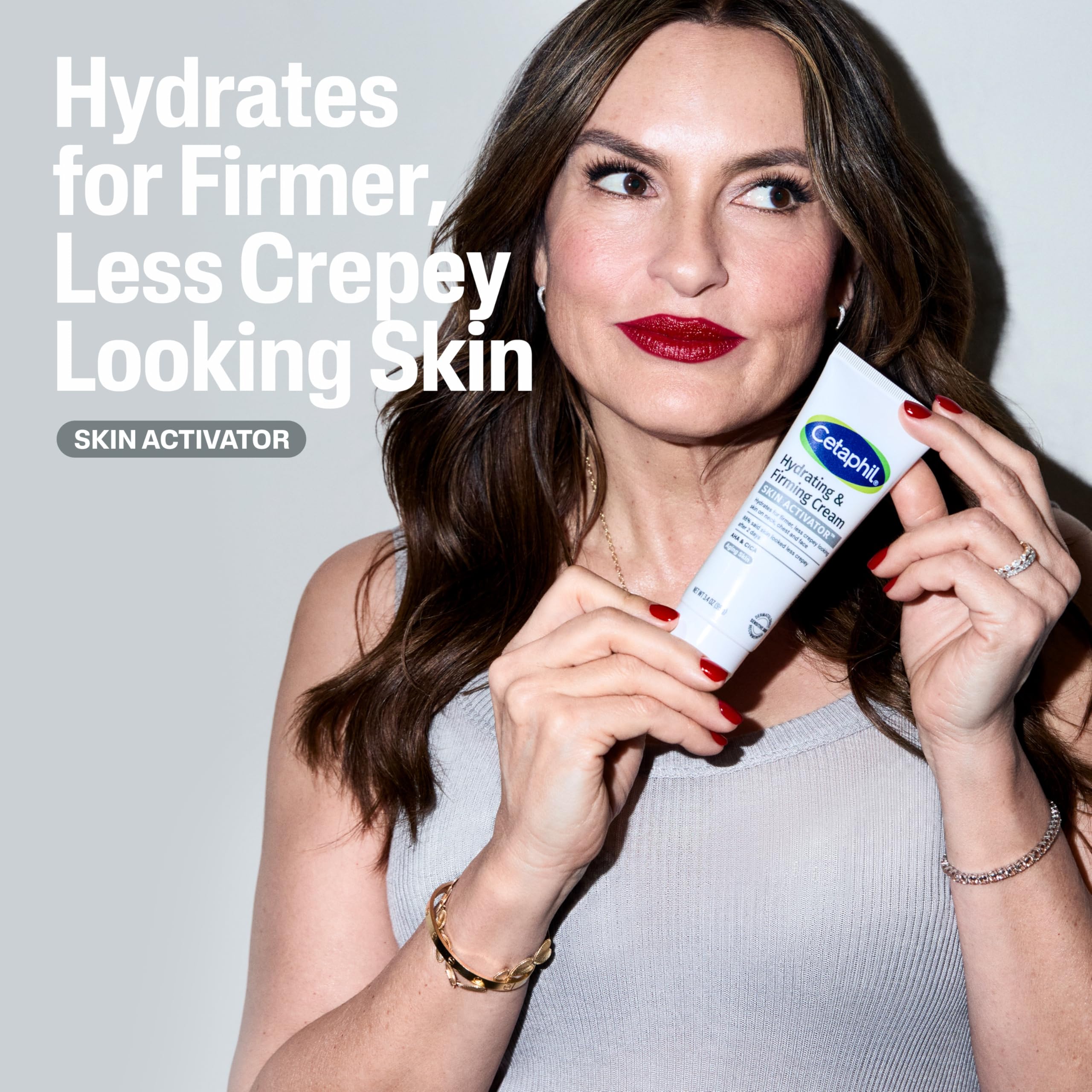 Cetaphil Skin Activator Cream texture during gentle application
