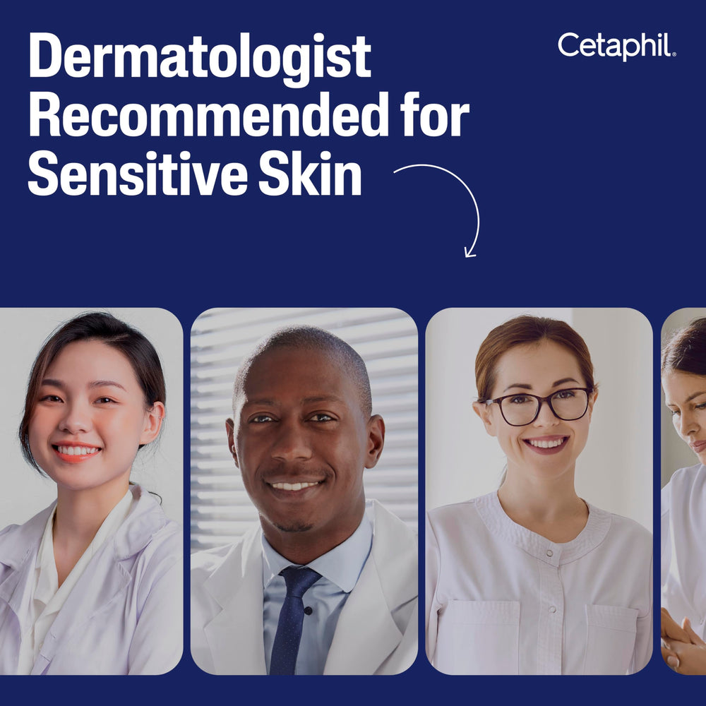 Cetaphil Vitamin C Serum dermatologist-tested logo on packaging