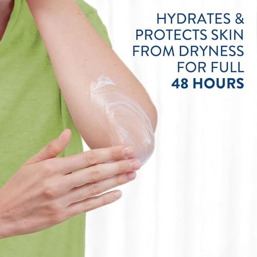 Cetaphil vitamin E enriched cream — hydrated, soft skin after use.