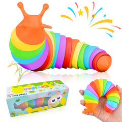 Cevioce fidget slug toy close-up in hand showing tactile relief and focus