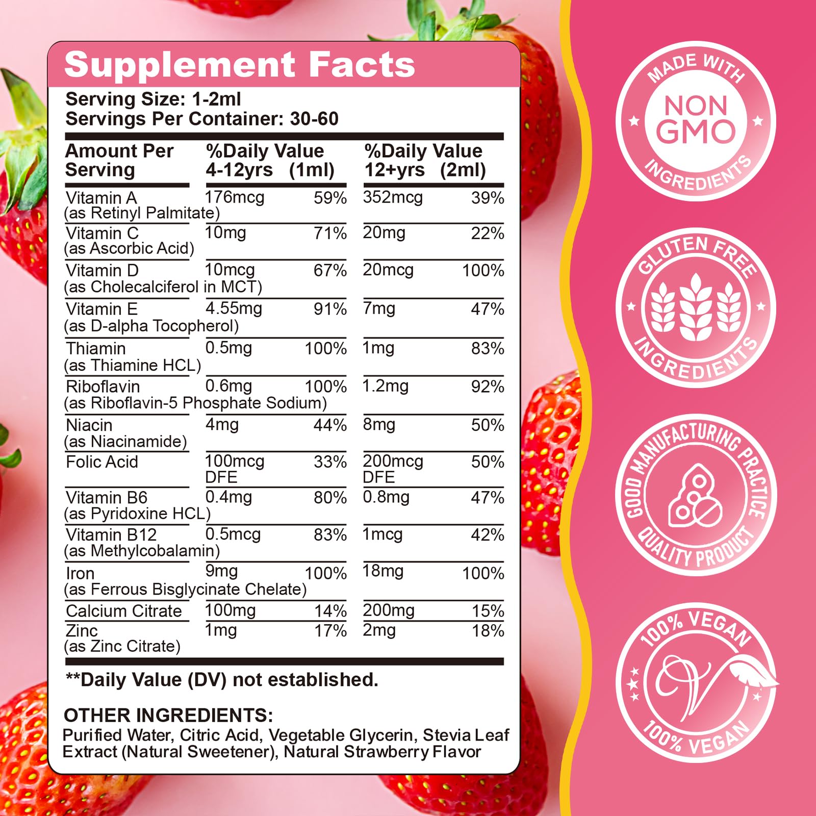 CFILIHTC vegan formula, iron without pills for absorption