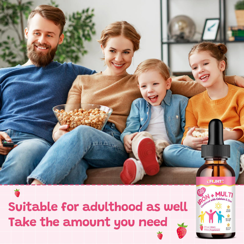 CFILIHTC liquid iron drops, family-friendly energy and growth support
