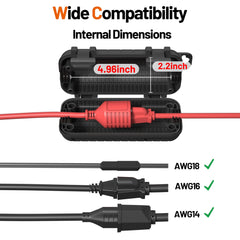 CFMASTER cord connector protector with IP54 seal keeps connections safe.