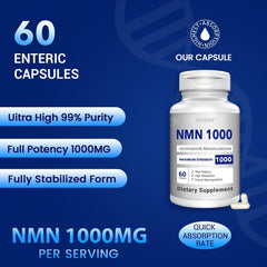 CFUKING NMN bottle being poured to show simple dosing.