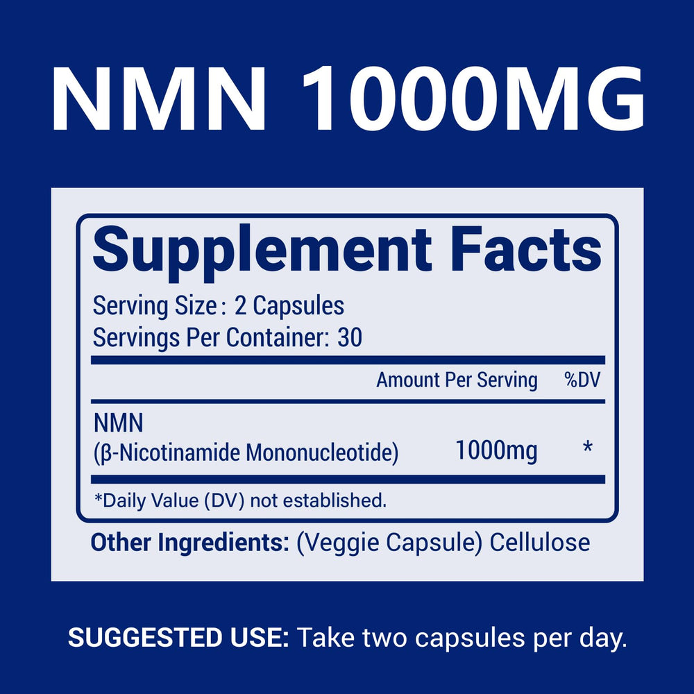 CFUKING NMN capsules arranged for easy daily intake.