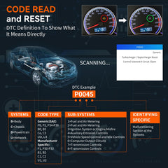 CGSULIT SC103 displays live data stream to monitor performance