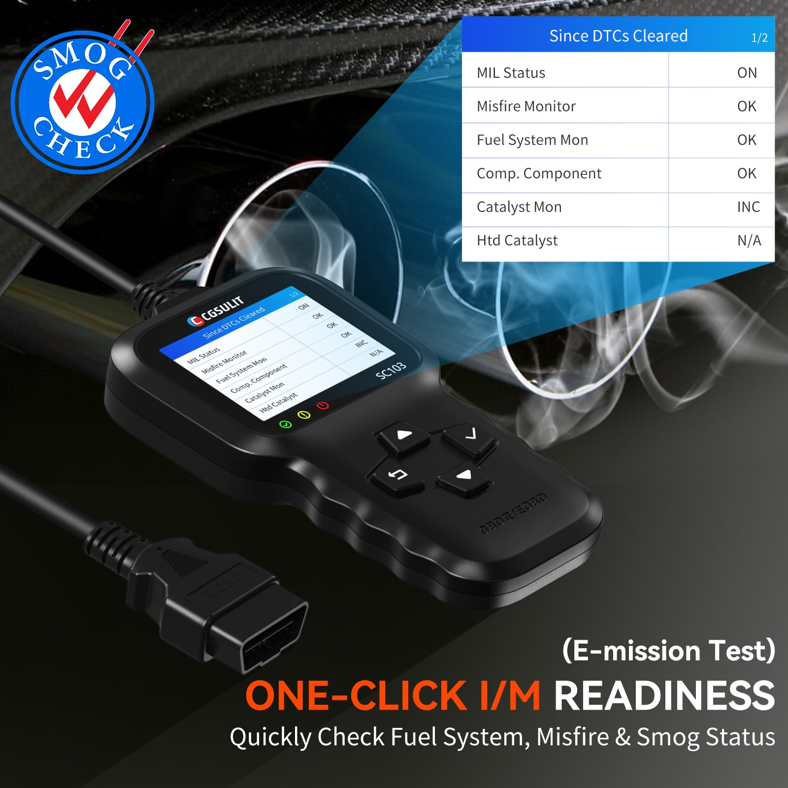 CGSULIT SC103 voltage test display for real-time electrical checks