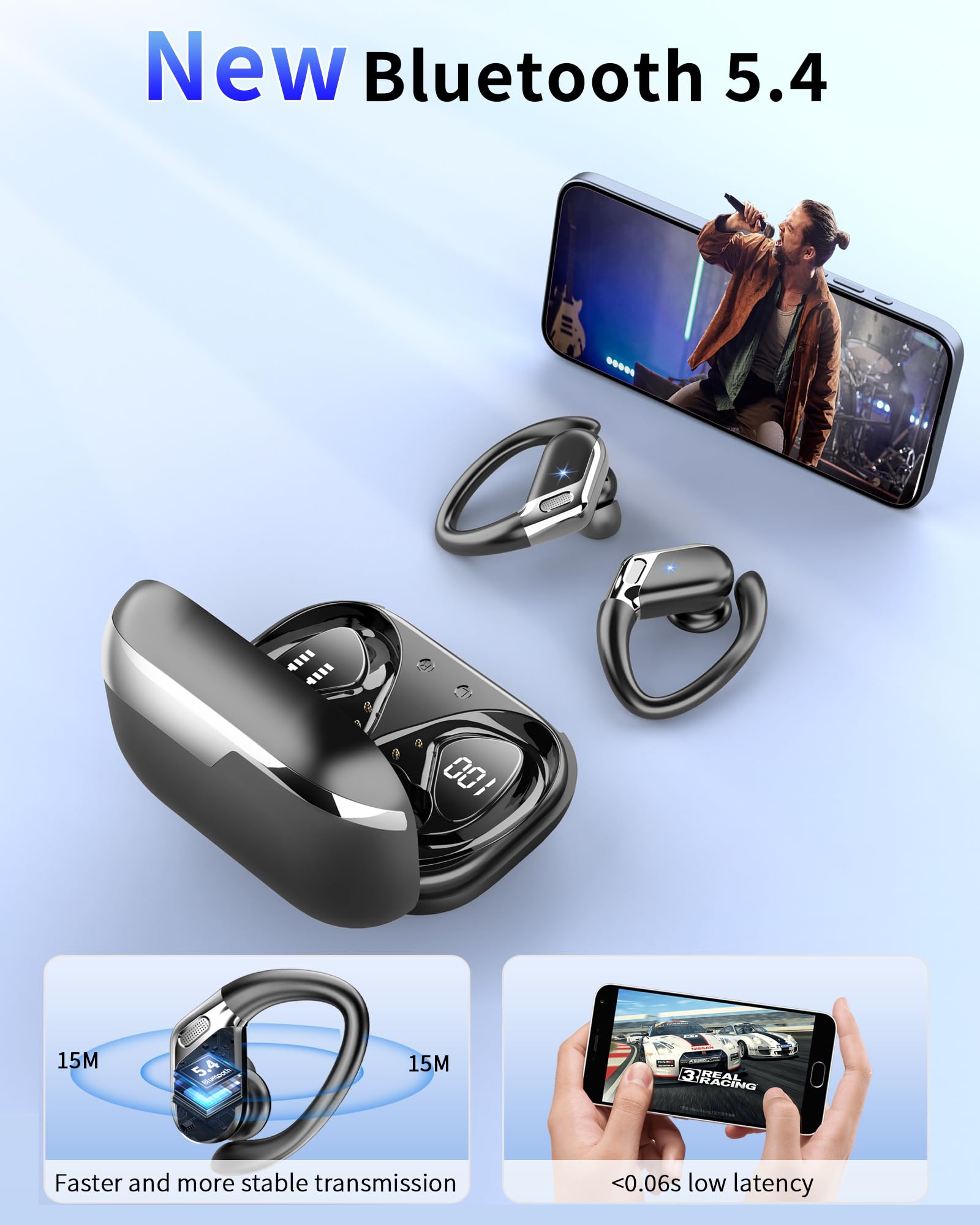 chalvh Earbuds deliver hi-fi sound with ENC for clearer calls.