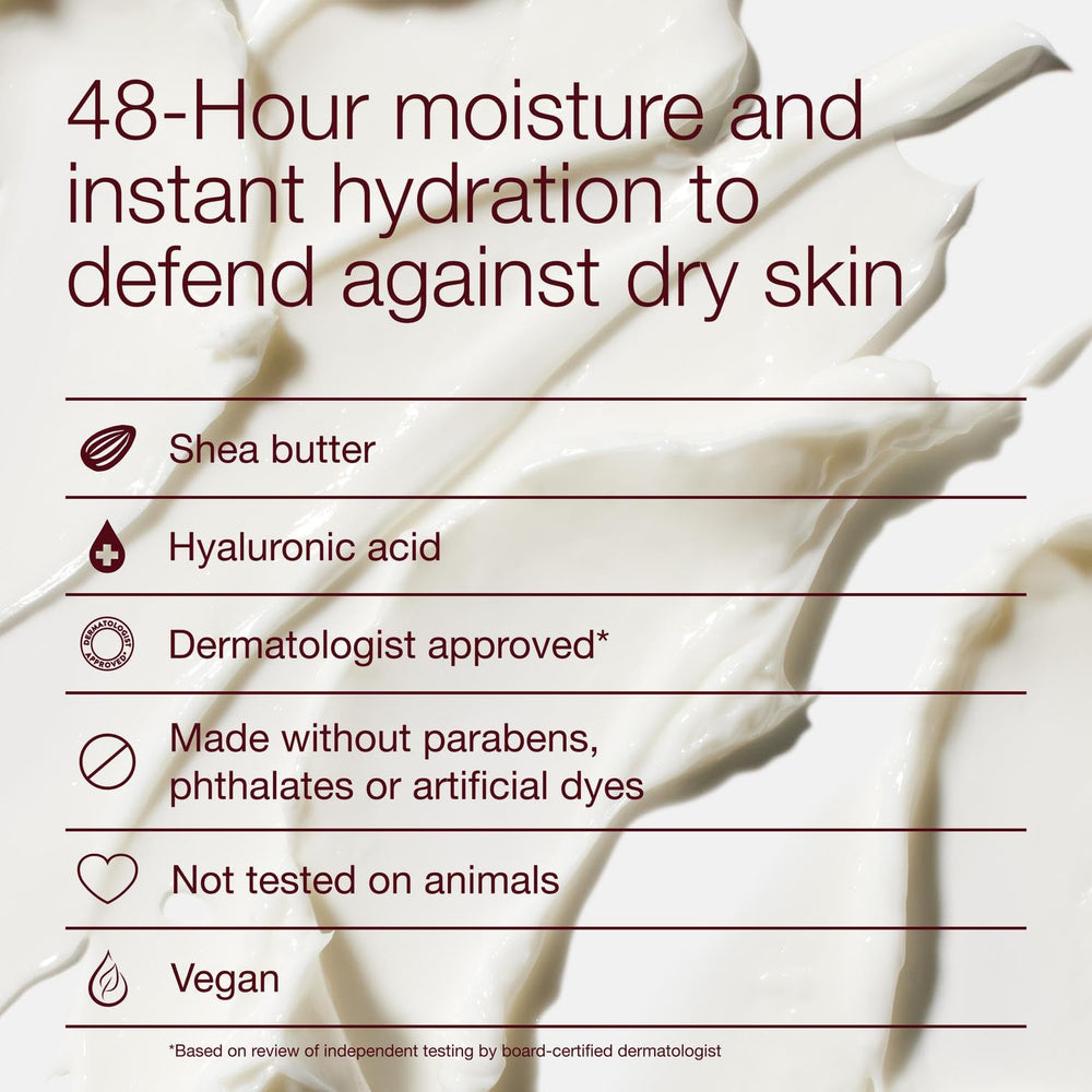 Champagne Toast application on hands suggests smooth long-lasting hydration