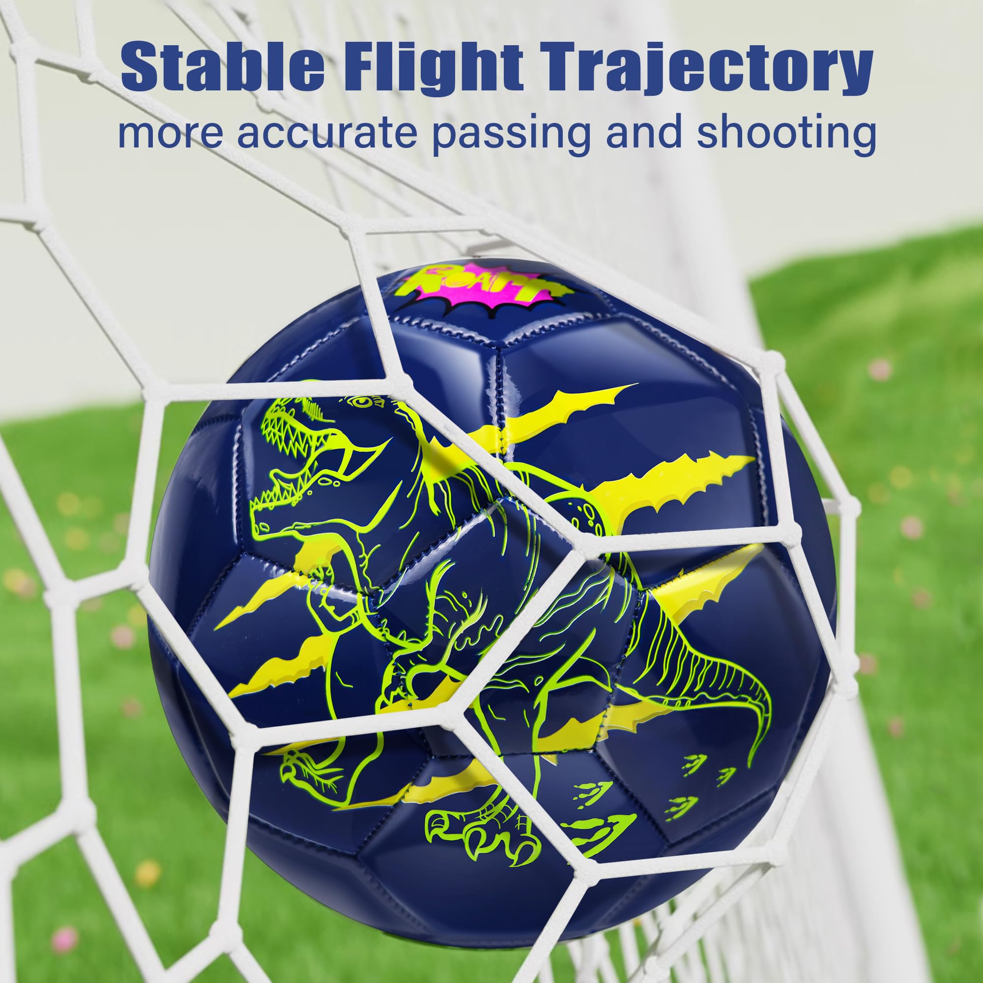 Champhox Size 3 soccer ball gift-ready for birthdays and holidays.