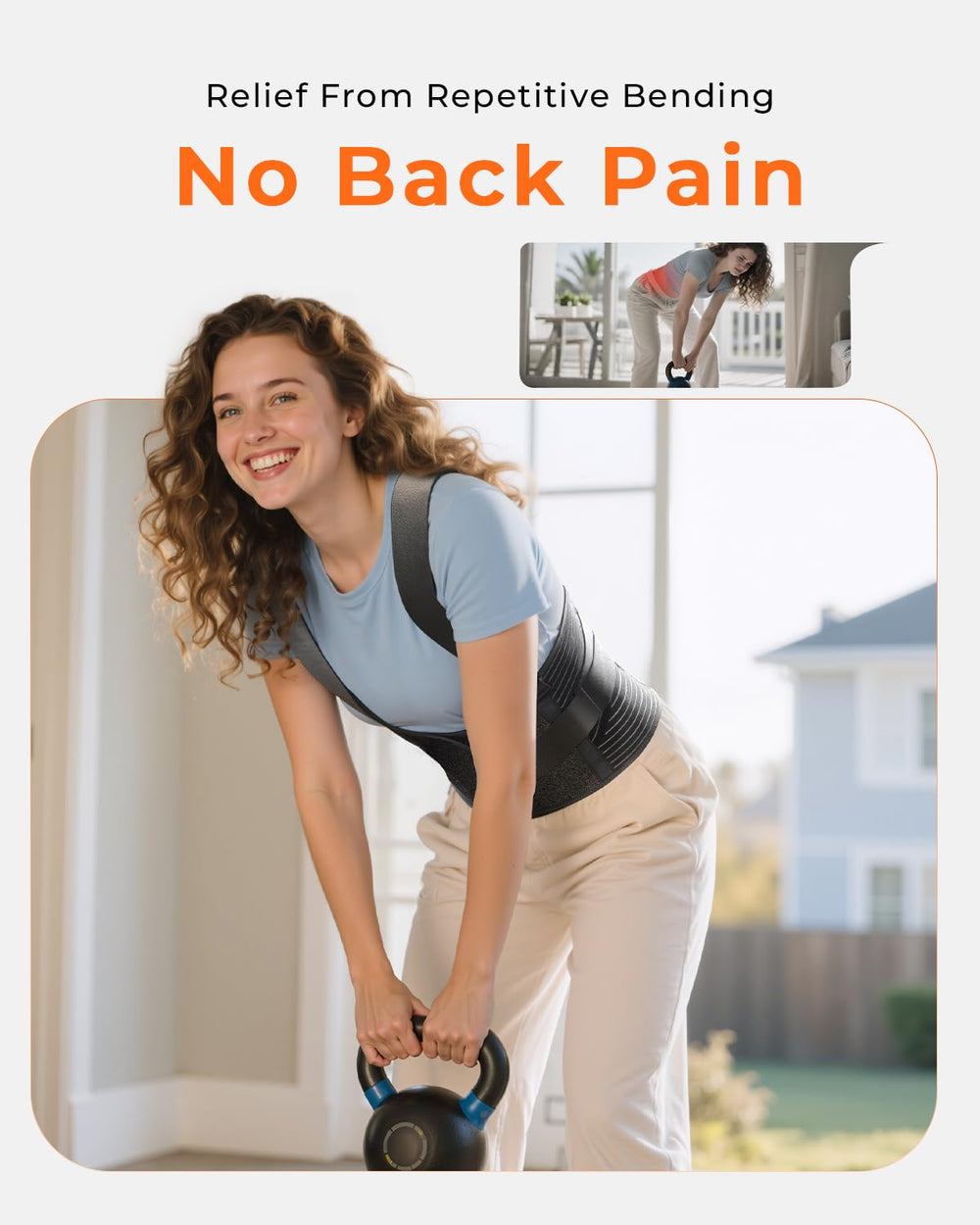Changenow Back Brace designed for demanding work scenarios