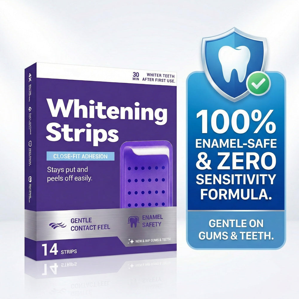 CHAOGKM travel-ready packaging supports on-the-go whitening sessions.