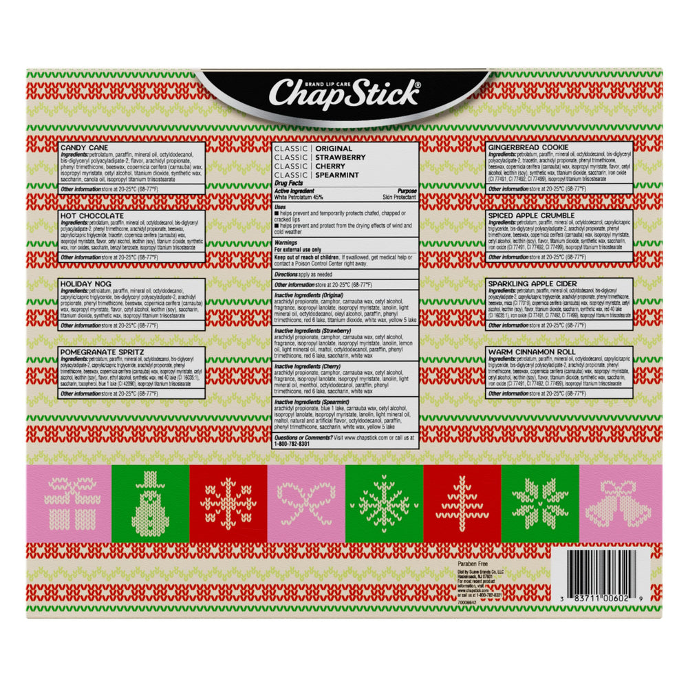ChapStick Advent Calendar 2025 gift-ready packaging for loved ones