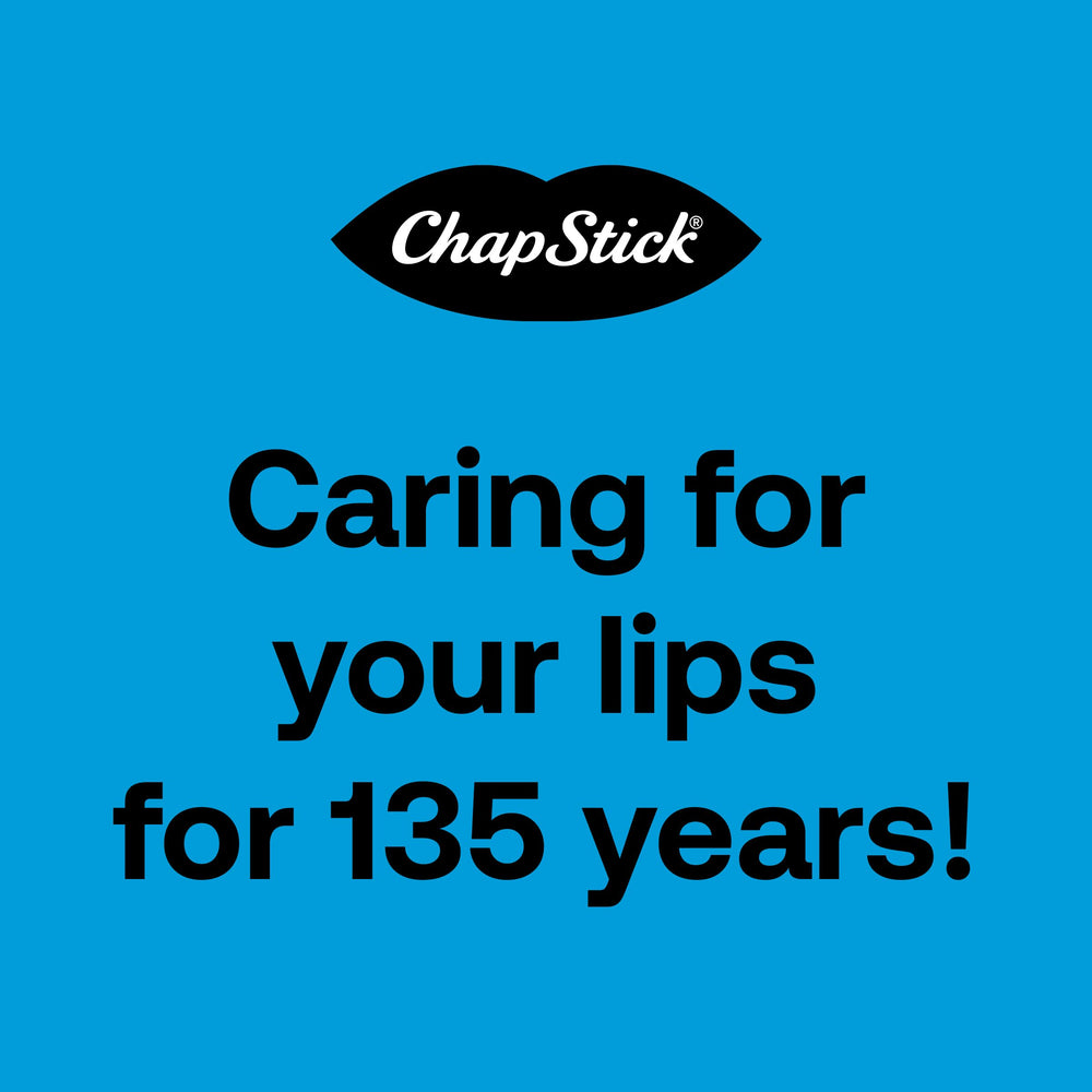 ChapStick camphor menthol close-up indicating cooling sensation on lips