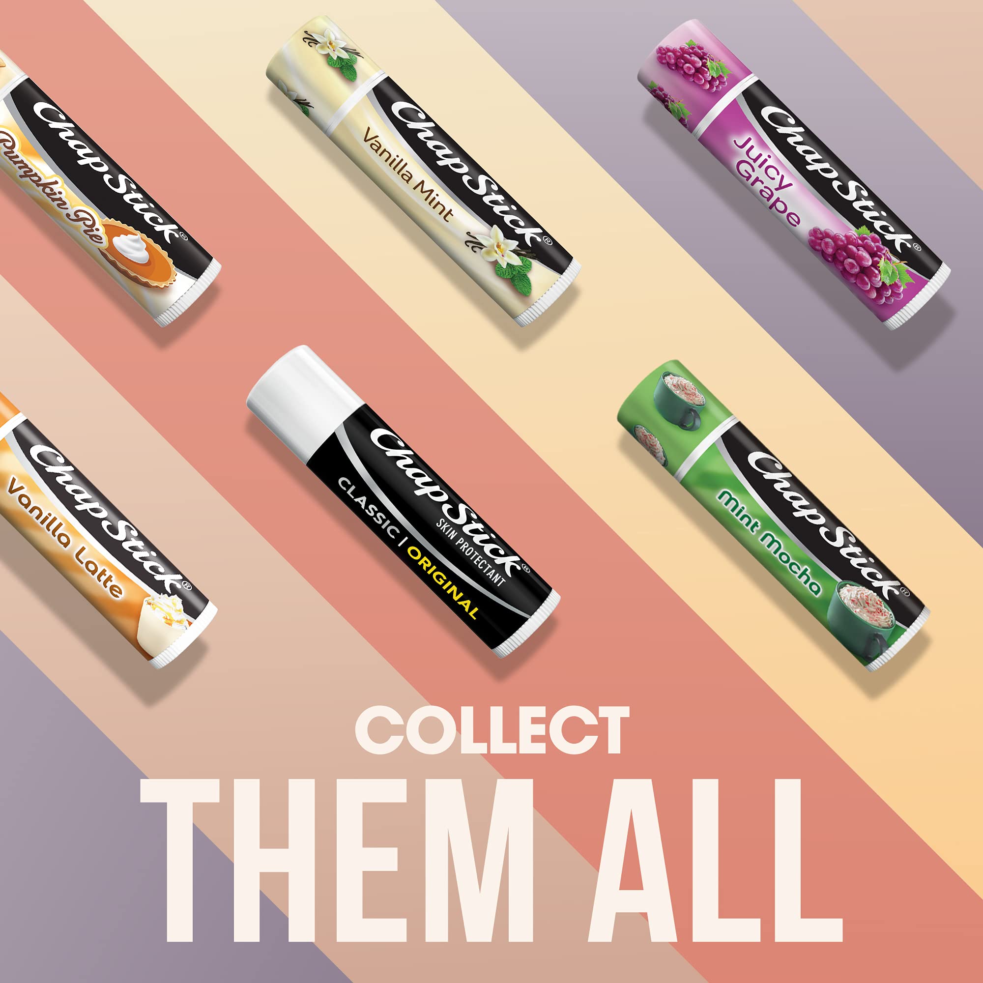 ChapStick lip care on-the-go in a bag or pocket for dry lips