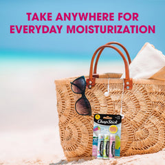 ChapStick Vacation Getaway Cotton Candy-2 balm in a travel-friendly package