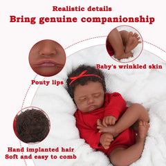 CHAREX reborn doll hands with nail detail enhance tactile realism for pretend nurturing.