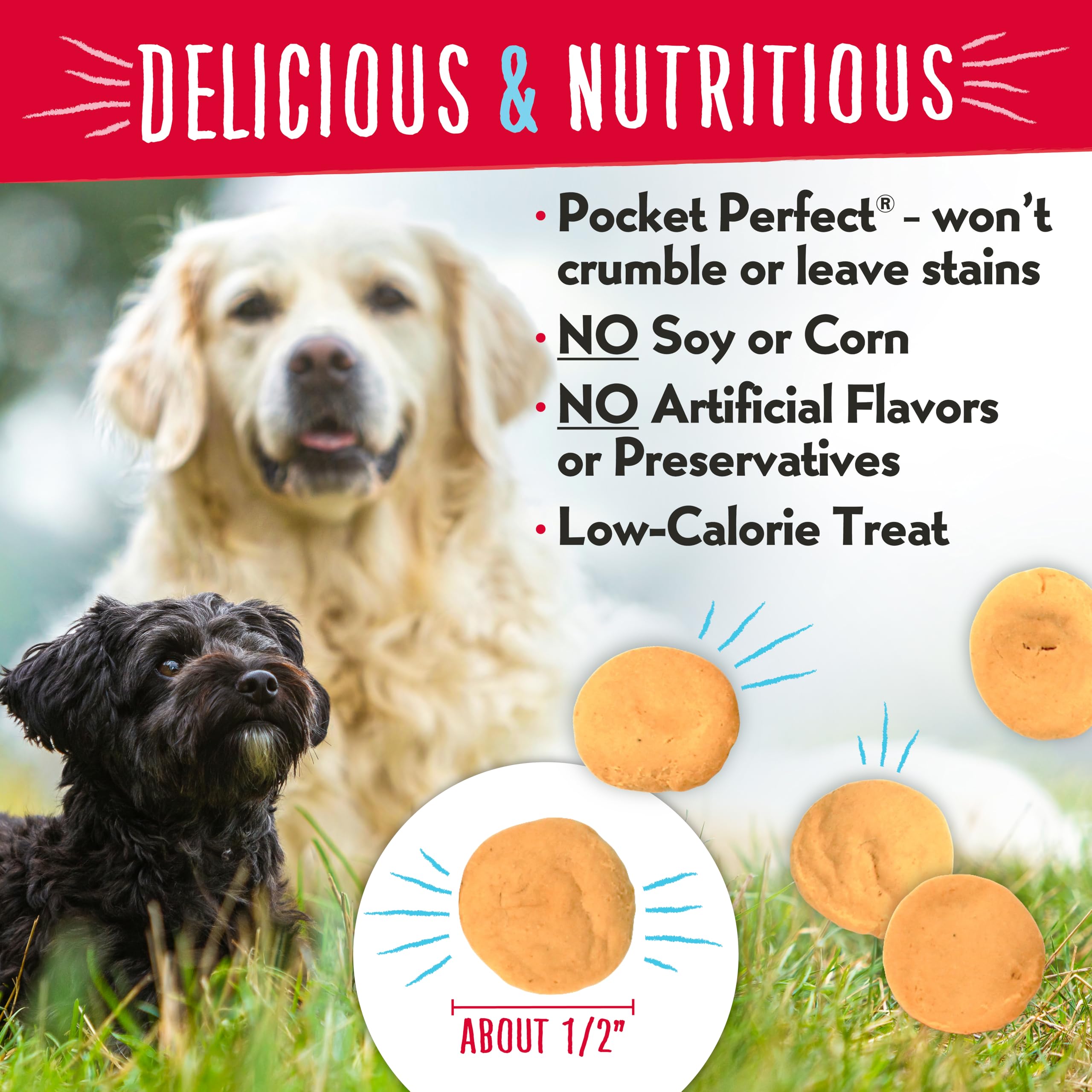 Charlee Bear treats suitable for puppies and adult dogs during training