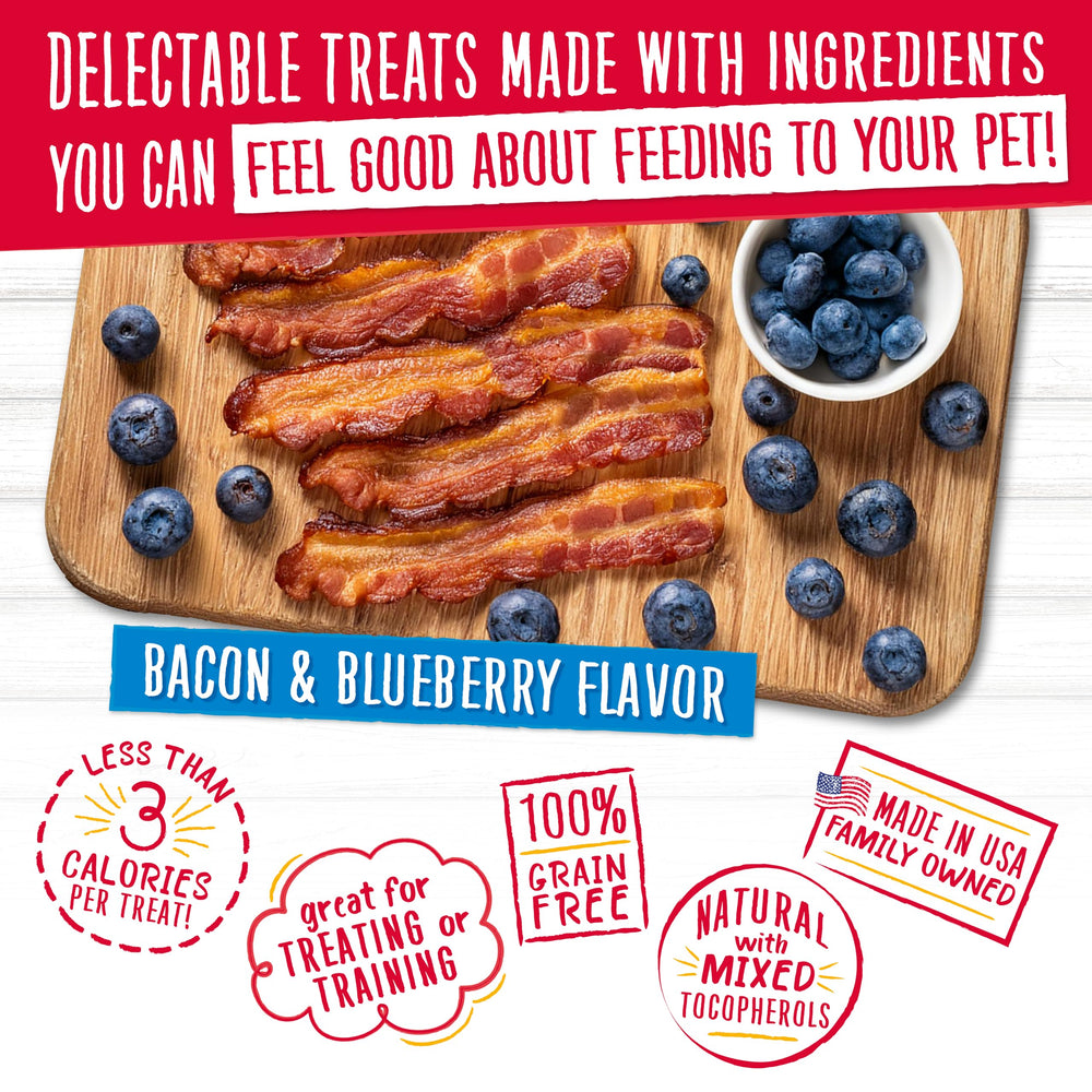 Charlee Bear treats on the go, pocket-friendly and crumb-free