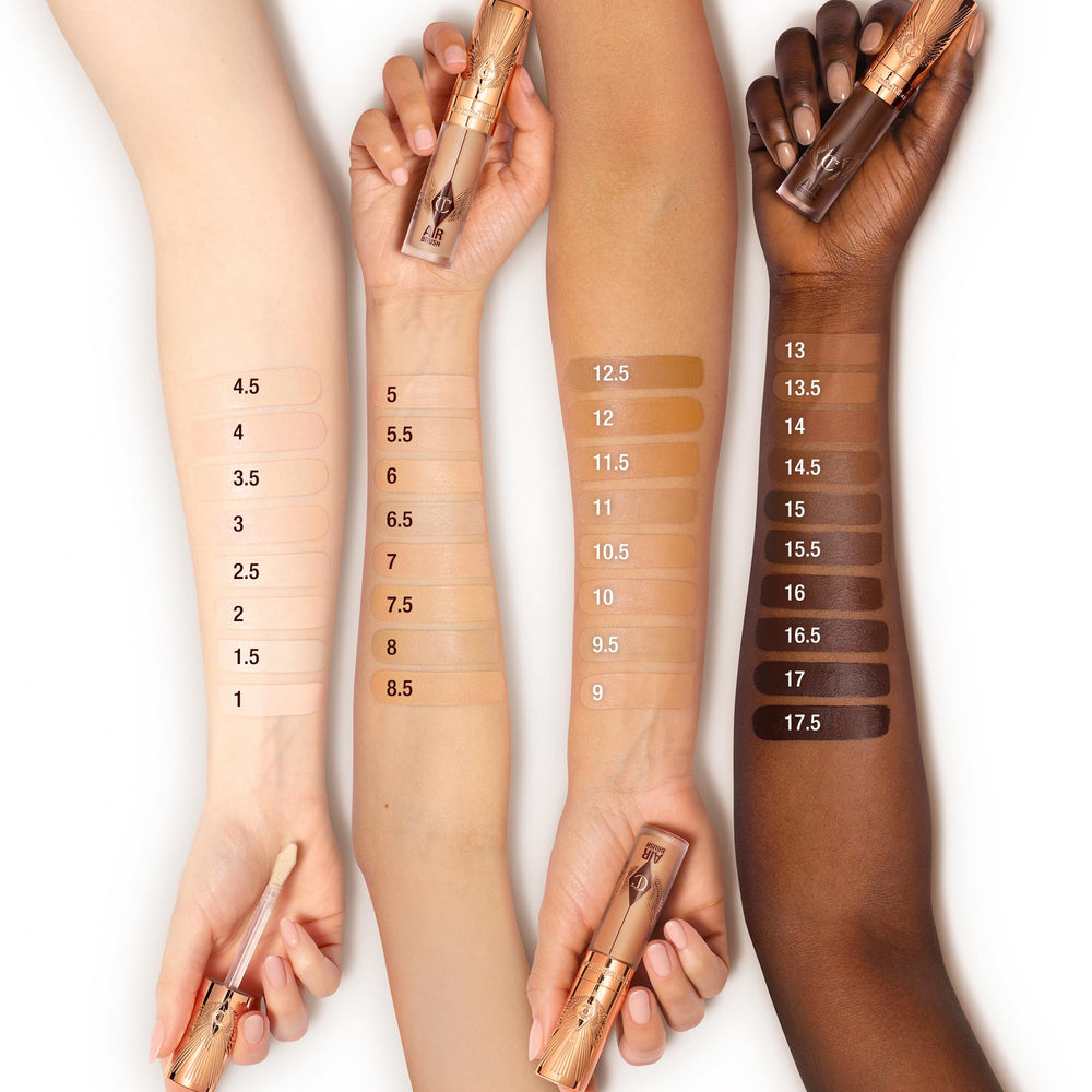 Application process using micro-dot tip for coverage