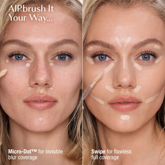 Front view of Charlotte Tilbury AIRbrush Flawless Blur Concealer bottle