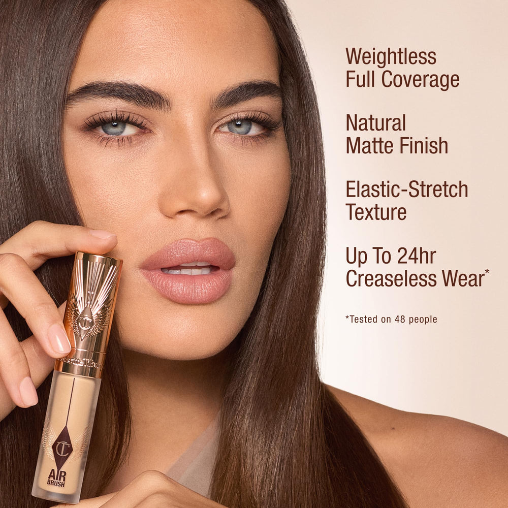 Concealer with hyaluronic acid infusion for hydration