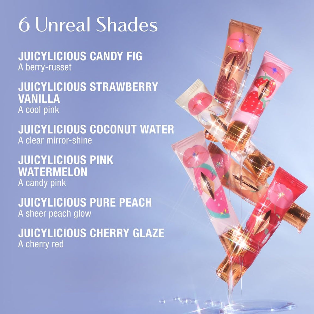 Charlotte Tilbury Healthy Glow Nectar Lip Oil color-adaptive filter tech close-up