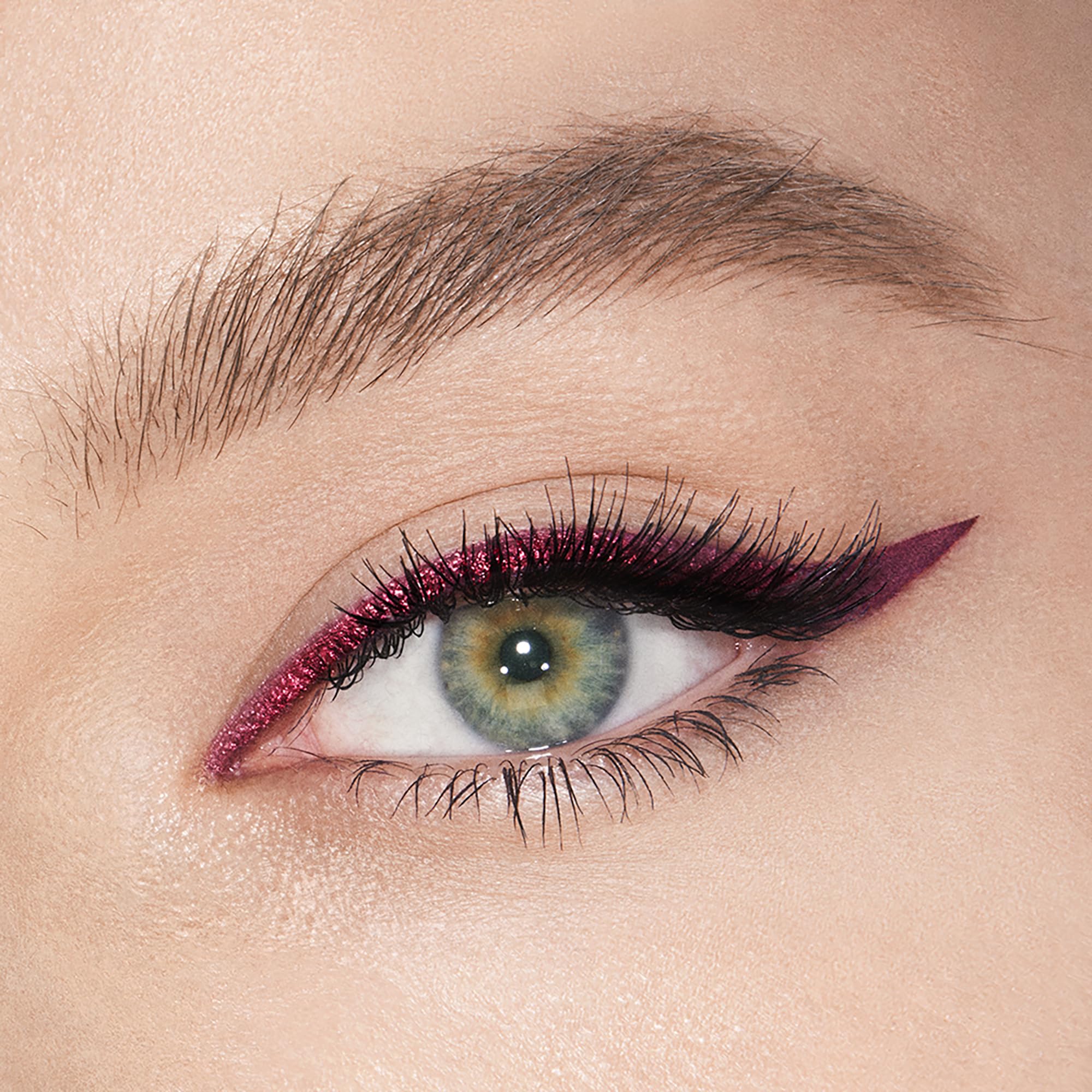 Charlotte Tilbury Magic Eyeliner inner corners brightening for more awake-looking eyes.