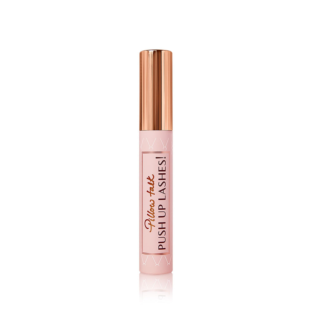 Charlotte Tilbury Pillow Talk Push Up Lashes Mascara before-and-after lash definition.