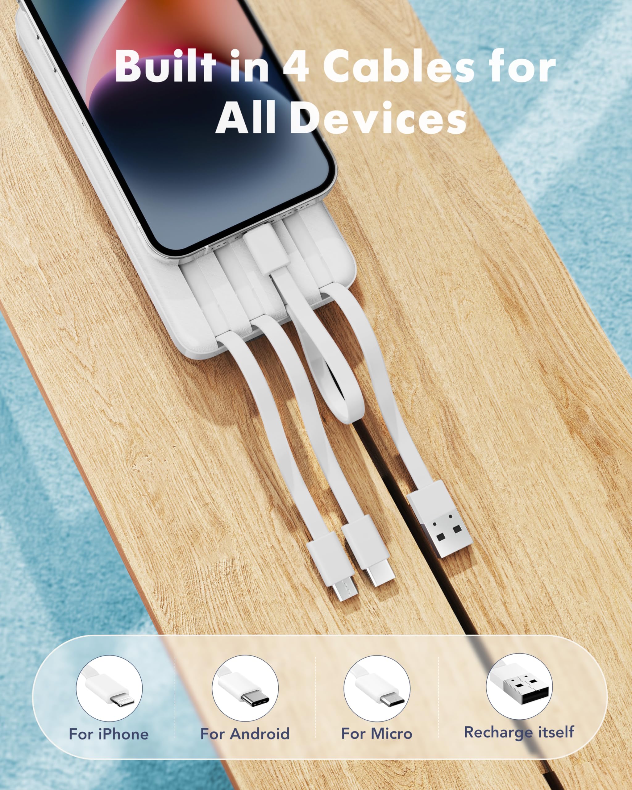 Charmast 6-output design charges multiple devices at once.