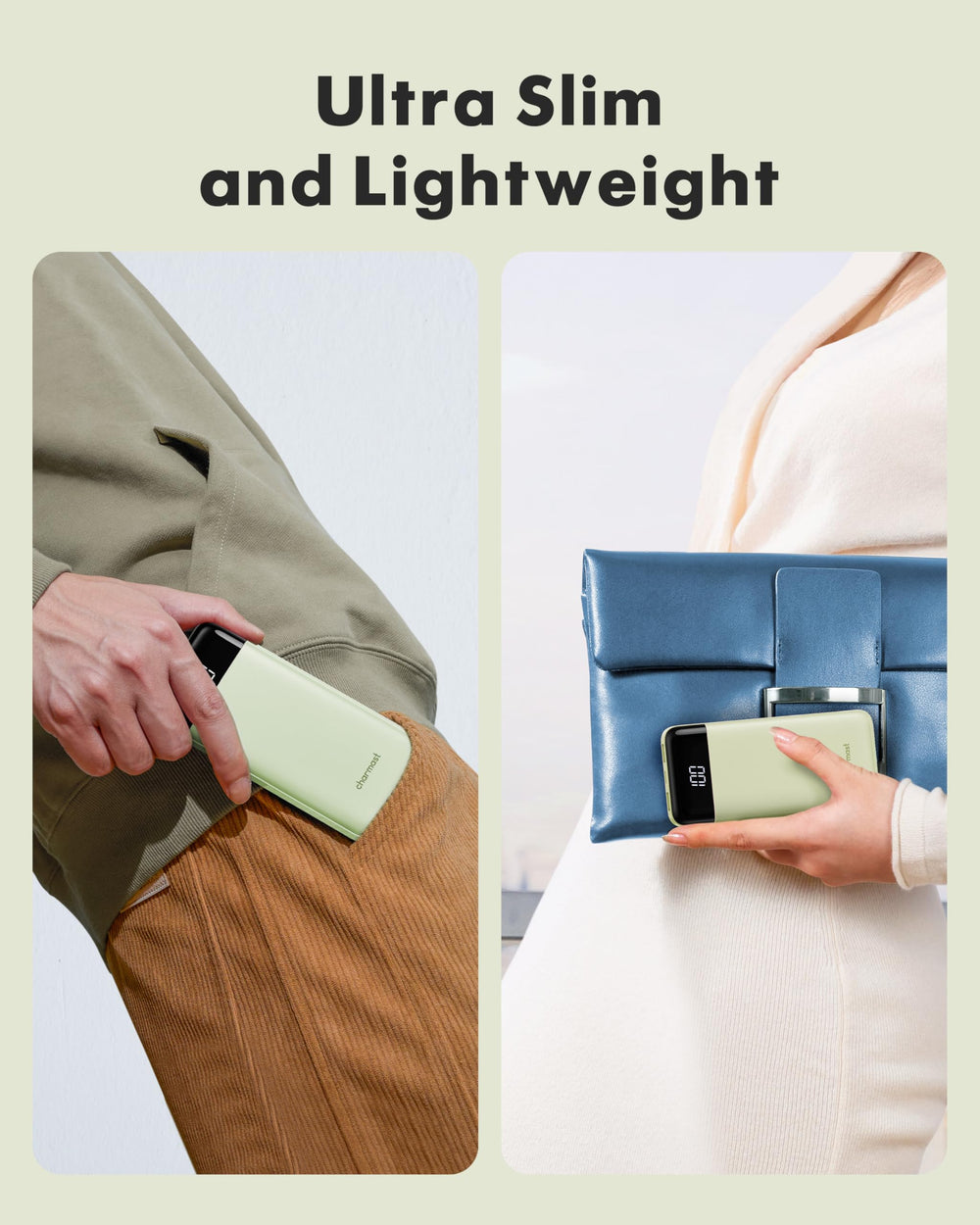 Airline-approved Charmast design for on-the-go power during flights.