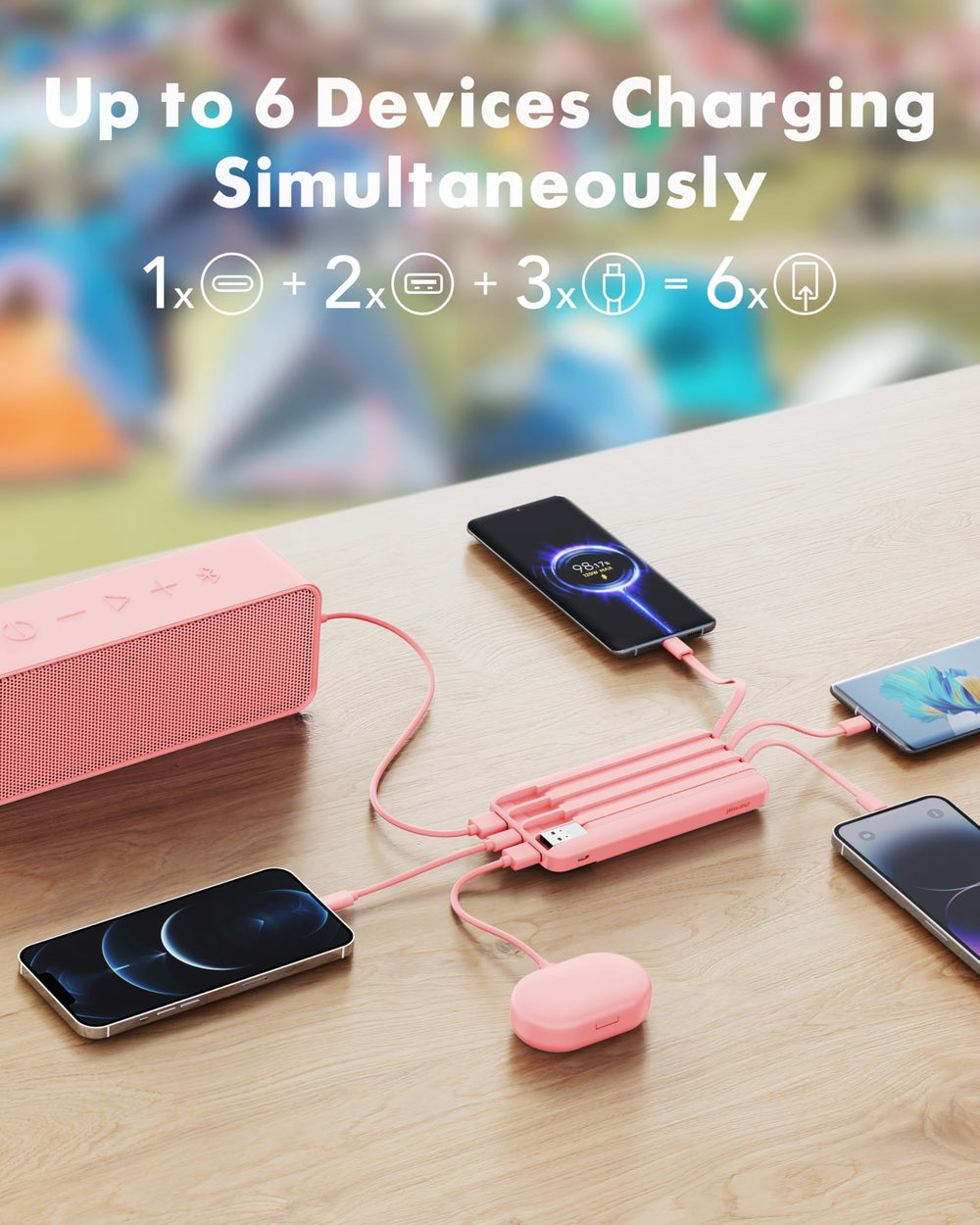 Charmast digital-led-display shows exact battery level for smart planning.