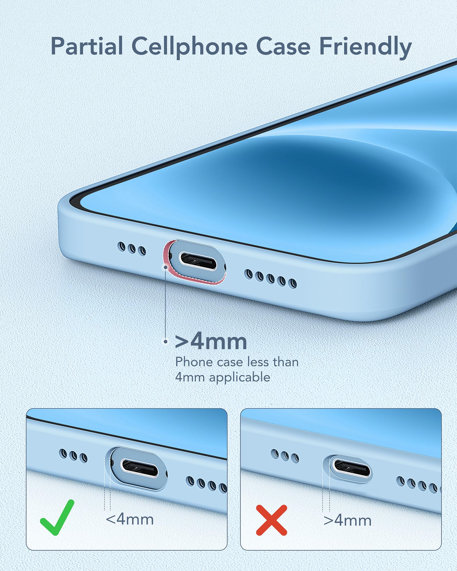 Charmast palm-sized charger ideal for meetings and travel