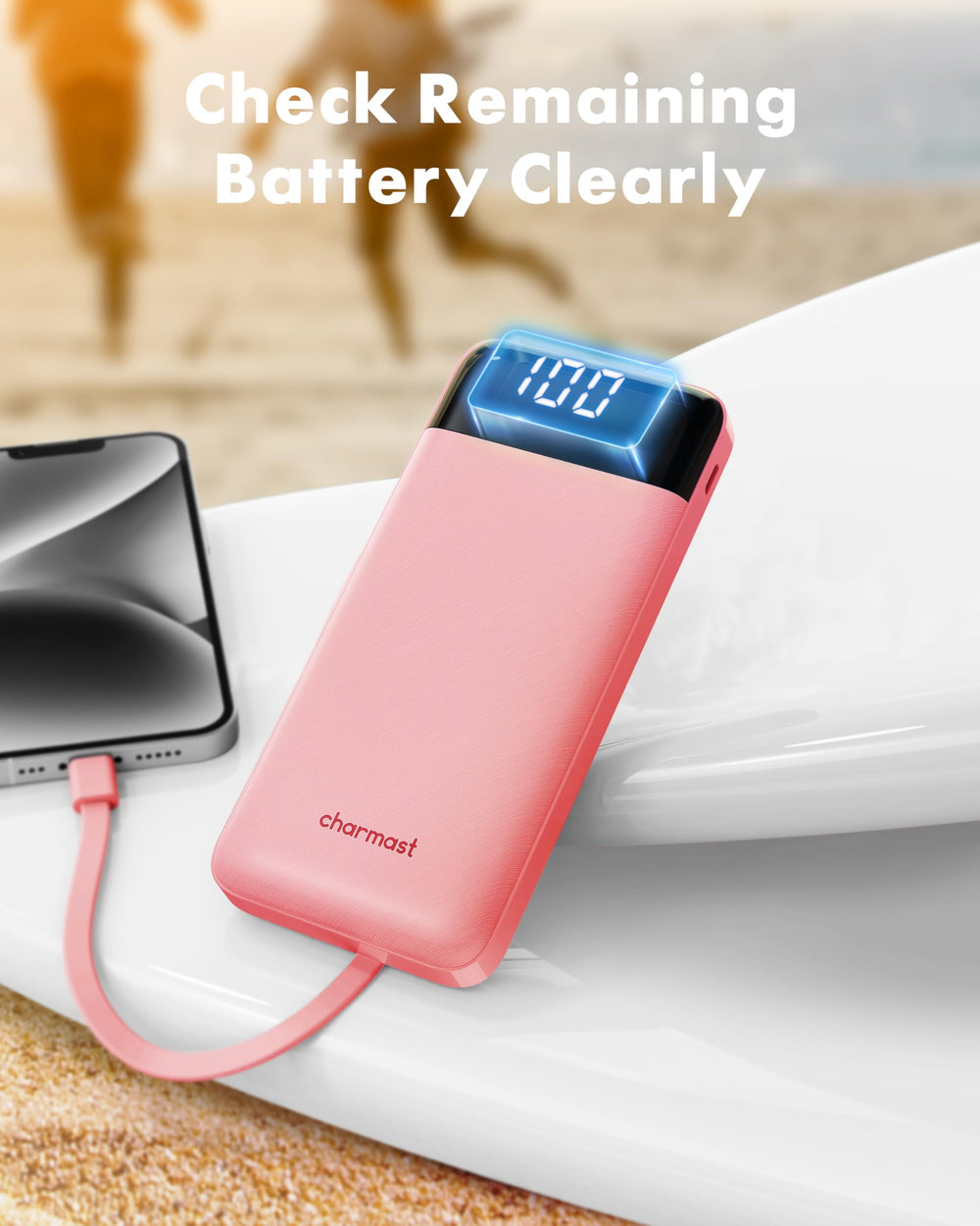Charmast pocket-size-power ideal for daily carry.