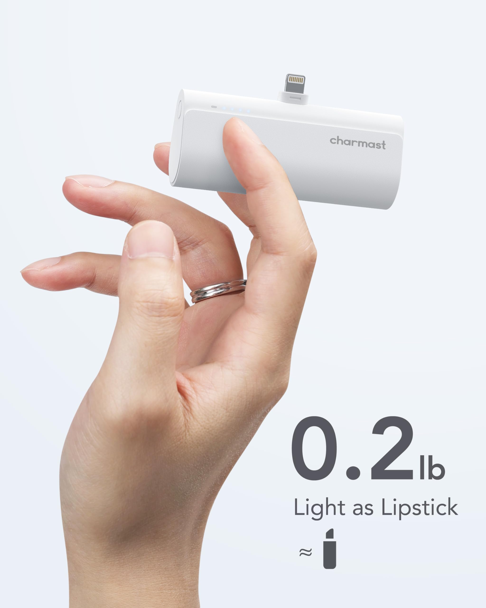 Charmast pocket-friendly size ideal for travel and daily use