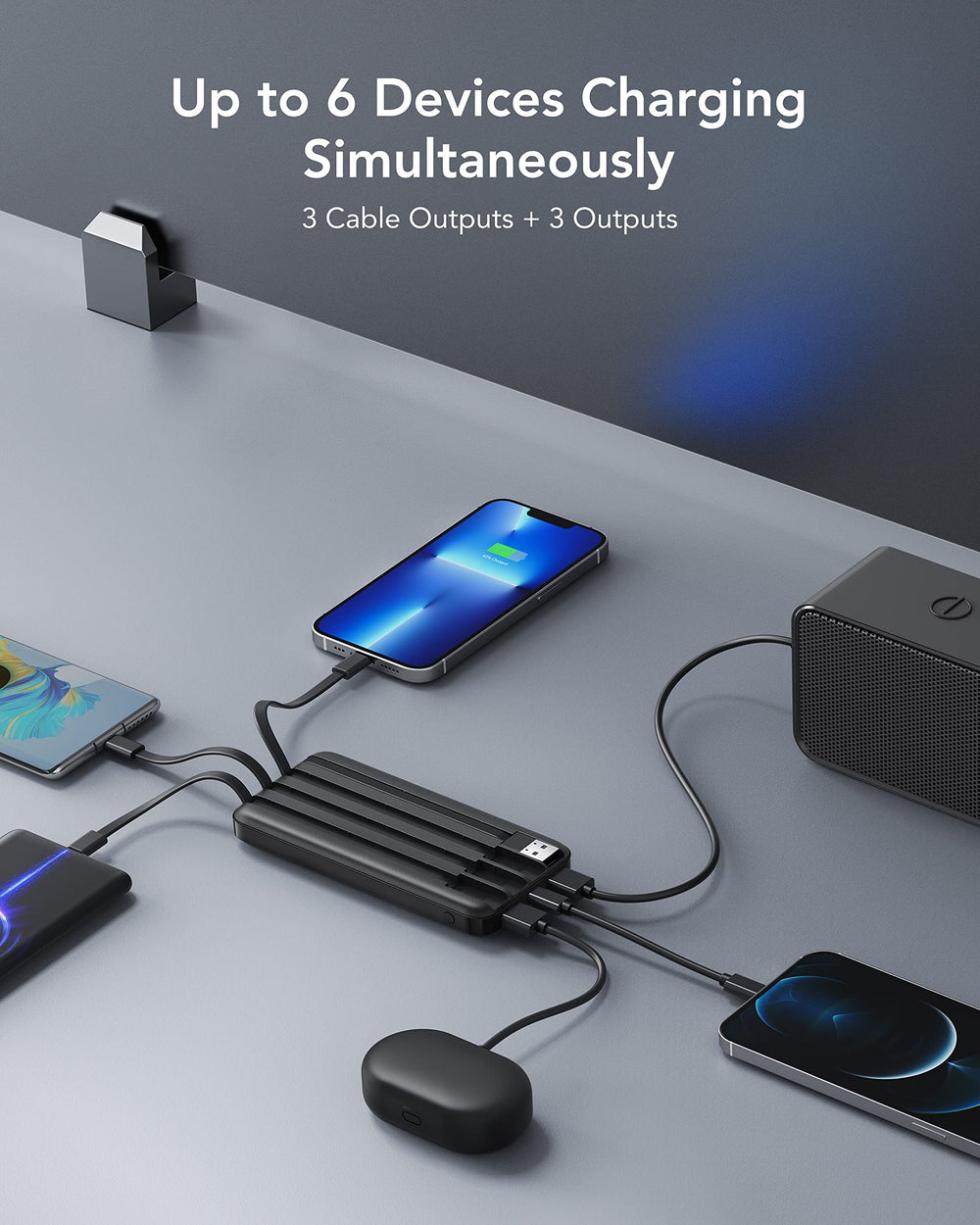 Charmast universal compatibility with iPhone and Android devices.