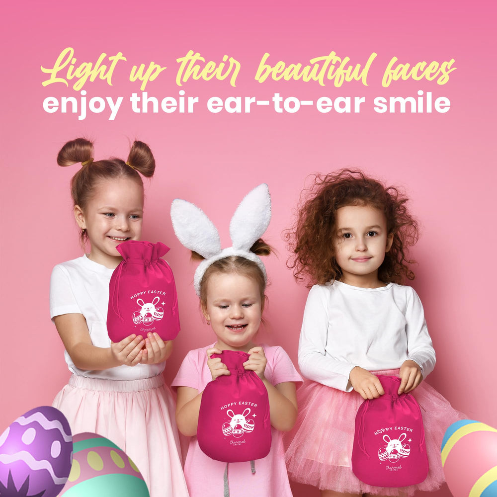 Charmed Crates delivery-at-door Easter basket brings fast joy to your doorstep.