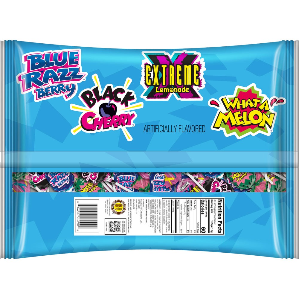 Charms Blow Pop What A Melon presents juicy melon flavor with nostalgic appeal.