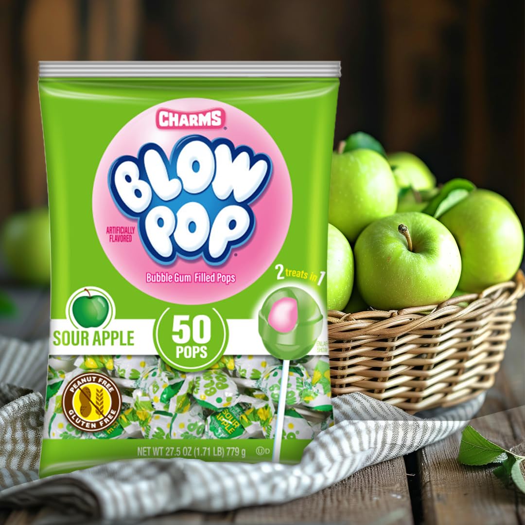 Charms Blow Pops peanut-free and gluten-free snack option