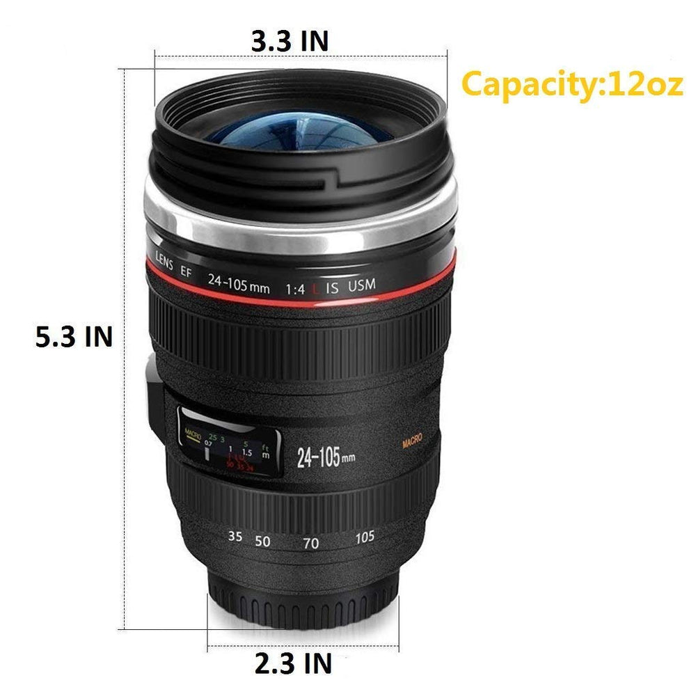 Chasing Y compact travel mug ideal for road trips and on-the-go coffee.