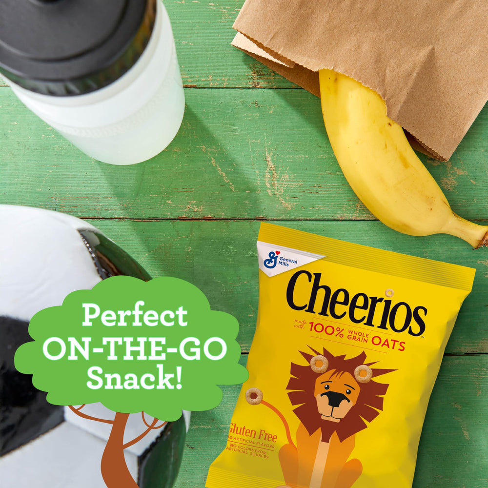 Cheerios cereal with colorful animal designs for kid appeal