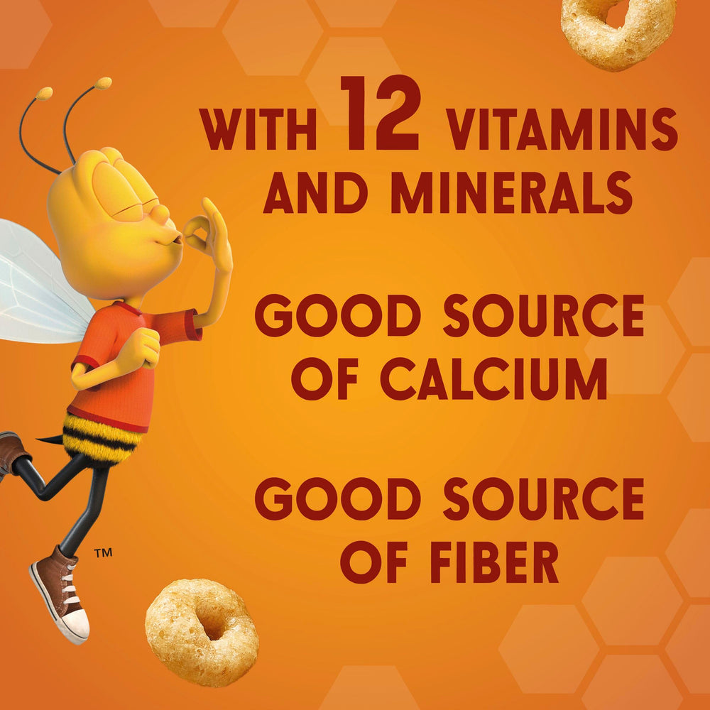 Cheerios cereal bars idea using Honey Nut Cheerios as a snack.