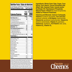 Cheerios Chocolate family-size box ideal for shared breakfasts and snacks.