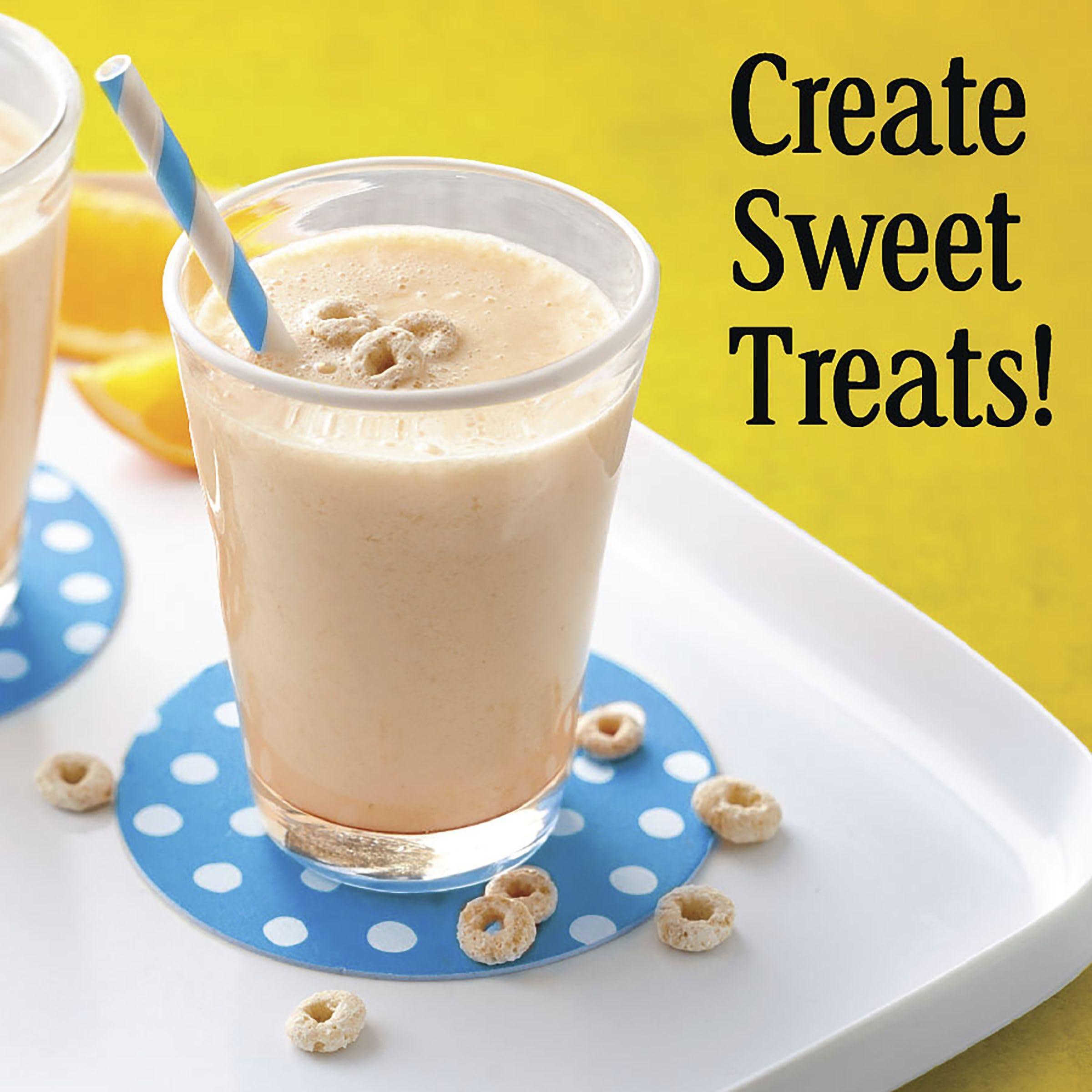 Morning table with Cheerios Frosted and fruit, balanced start for kids.
