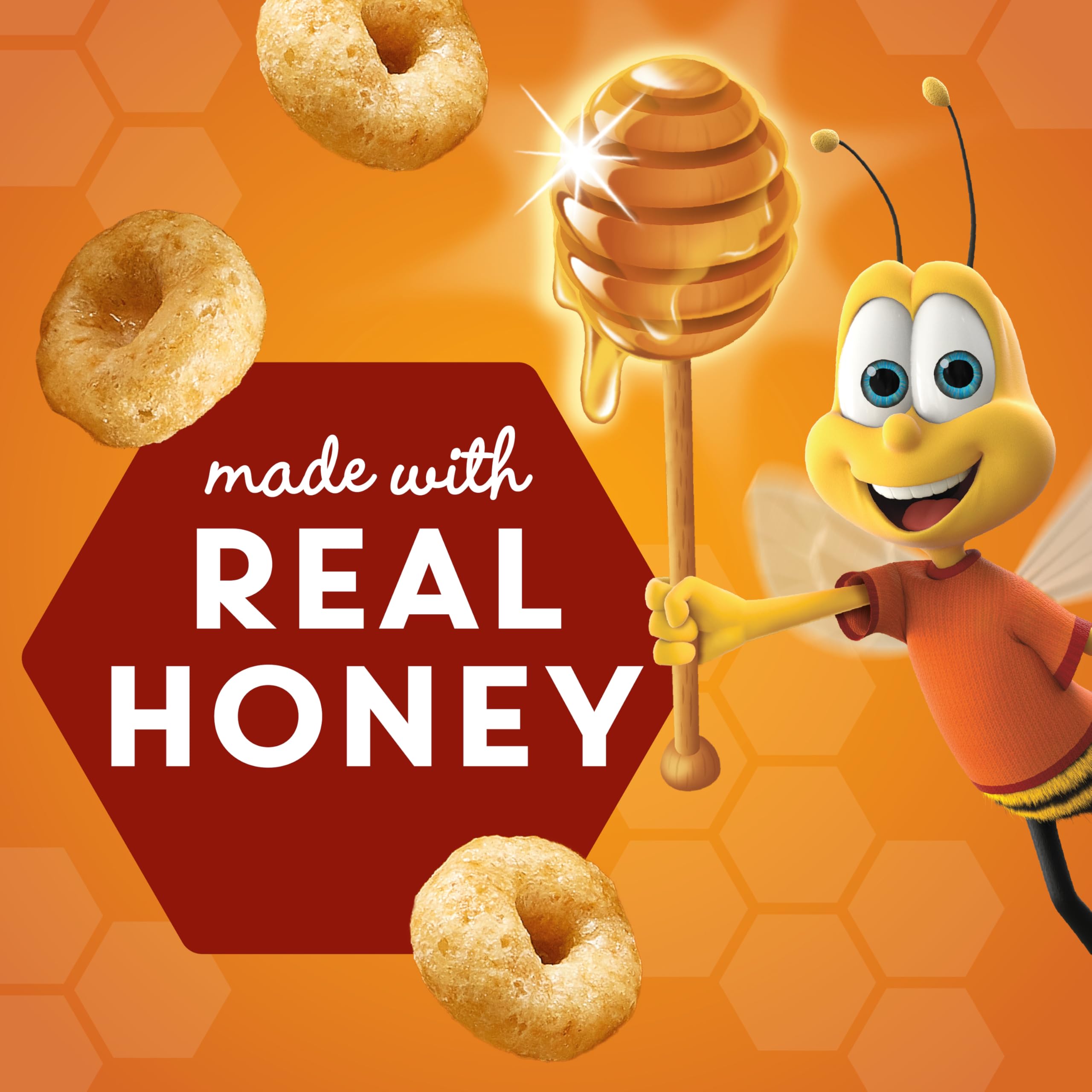 Cheerios Honey Nut gluten-free label, suitable for gluten-free meals