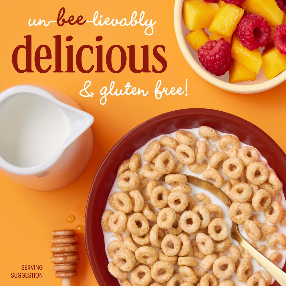 Cheerios Honey Nut cereal as a kid-friendly snack in lunchbox