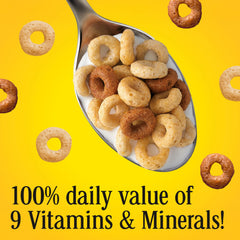 Cheerios Multi Grain being poured for a ready to eat moment