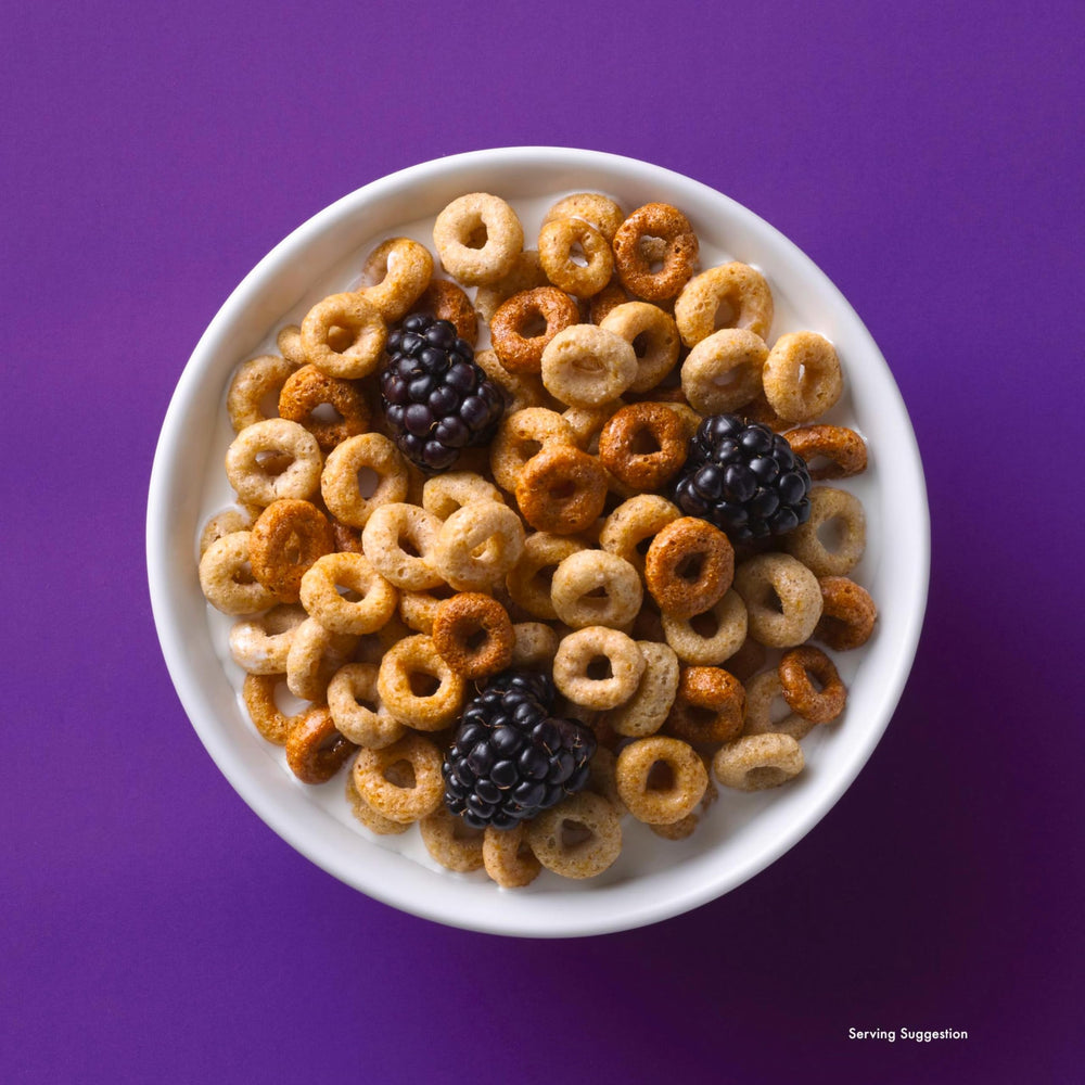 Cheerios Multi Grain gluten-free pack signals snack option for gluten-free diets.