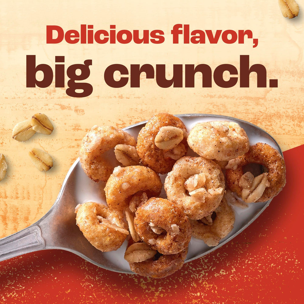 Cheerios Oat Crunch Cinnamon in trail mix for a cinnamon crunch boost